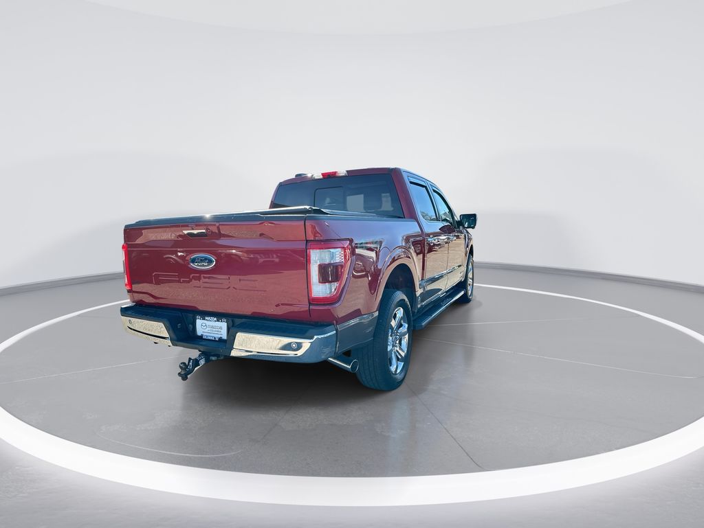 2021 Ford F-150 Lariat Red at Walterboro Ford