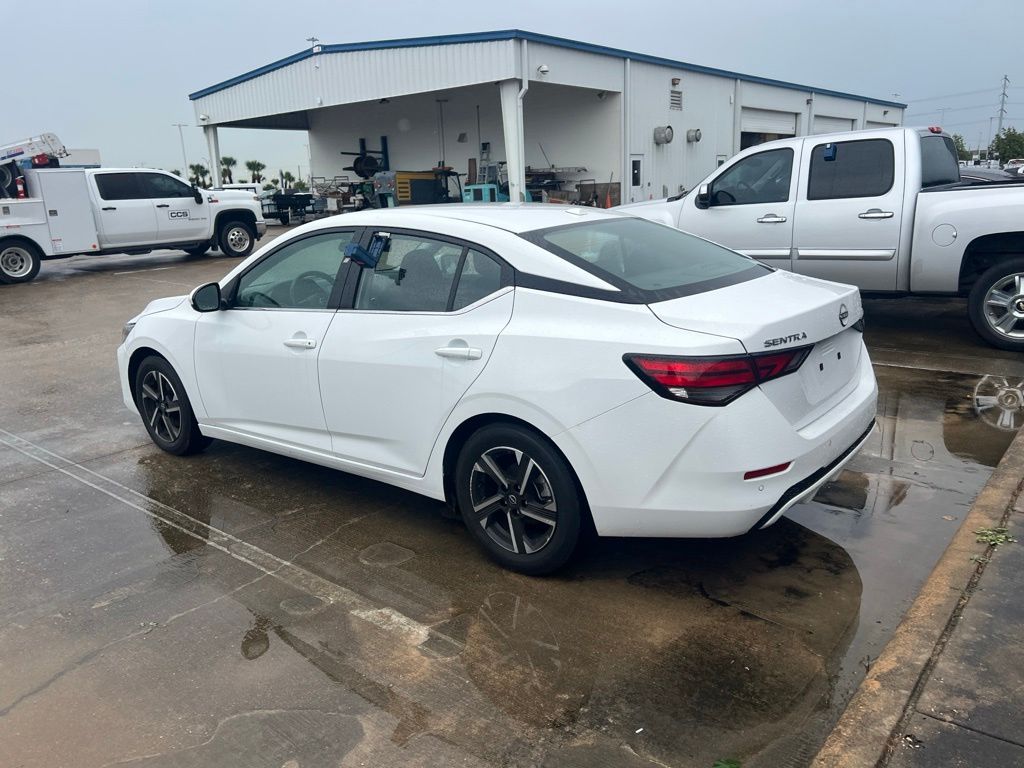 2024 Nissan Sentra SV White at Baytown Hyundai