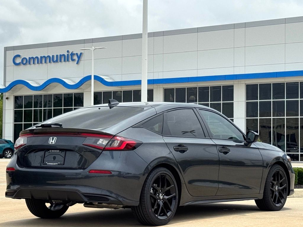 2026 Honda Civic Sport Gray at Classic Honda Galveston