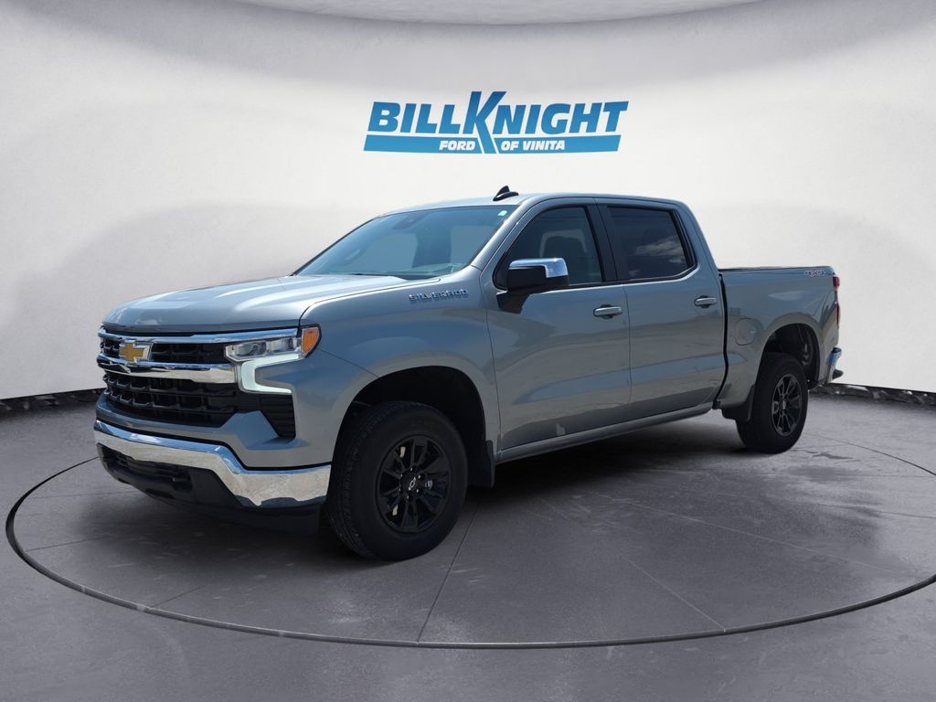 Sterling Gray Metallic 2026 Chevrolet Silverado 1500 Pickup Truck Four-Wheel Drive Automatic