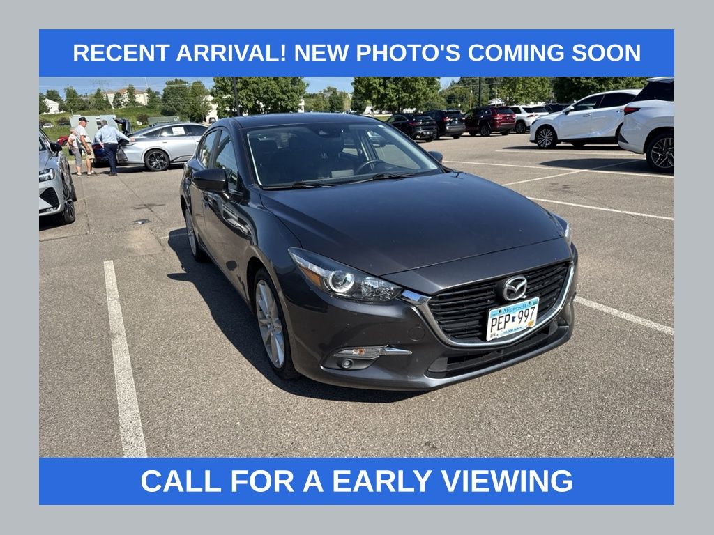 Machine Gray Metallic 2017 Mazda MAZDA3 Hatchback Front-Wheel Drive 6-Speed Automatic