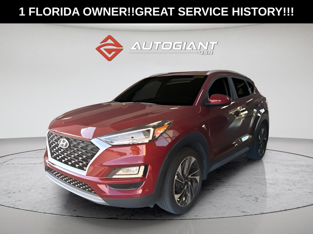 Gemstone Red 2019 Hyundai Tucson SUV / Crossover Front-Wheel Drive 6-Speed Automatic