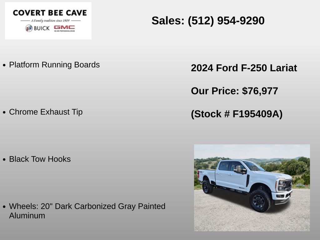 Used Car 2024 Ford F-250sd  Lariat For Sale Under $80,000 In Austin, Texas
