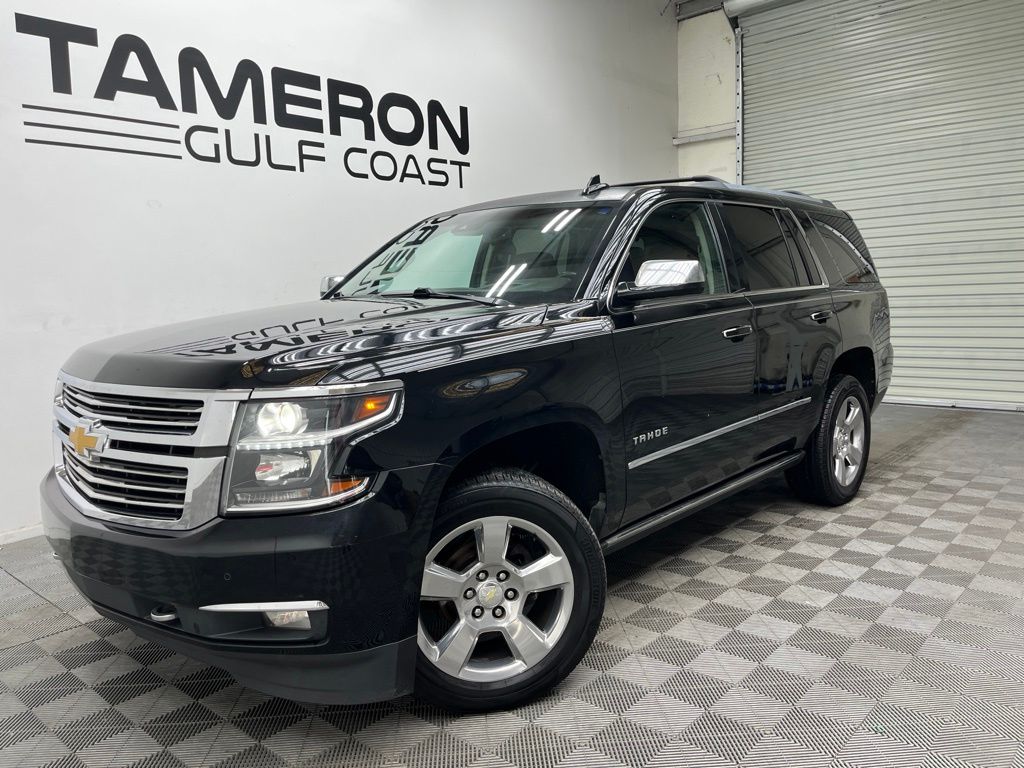Black 2017 Chevrolet Tahoe SUV / Crossover Four-Wheel Drive 6-Speed Automatic Overdrive