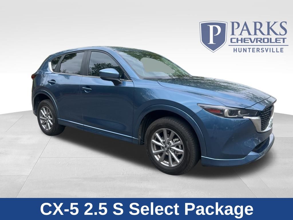 Eternal Blue Mica 2024 Mazda CX-5 2.5 S Select AWD SUV / Crossover All-Wheel Drive 6-Speed Automatic