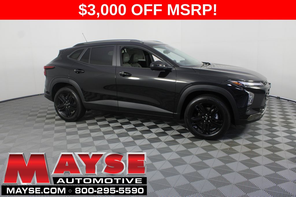 Mosaic Black Metallic 2026 Chevrolet Trax SUV / Crossover Front-Wheel Drive 6-Speed Automatic