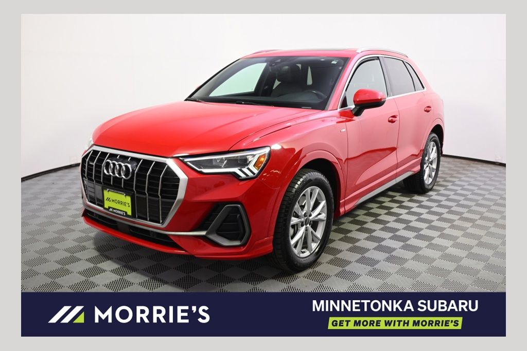 Orange (Tango Red Metallic) 2023 Audi Q3 quattro Premium S Line 45 TFSI SUV / Crossover All-Wheel Drive 8-Speed Automatic