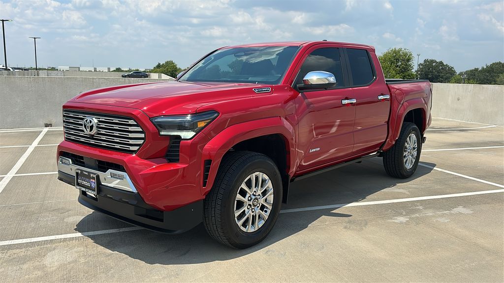 2026 Toyota Tacoma Hybrid Limited Red at EAG Ford Navasota