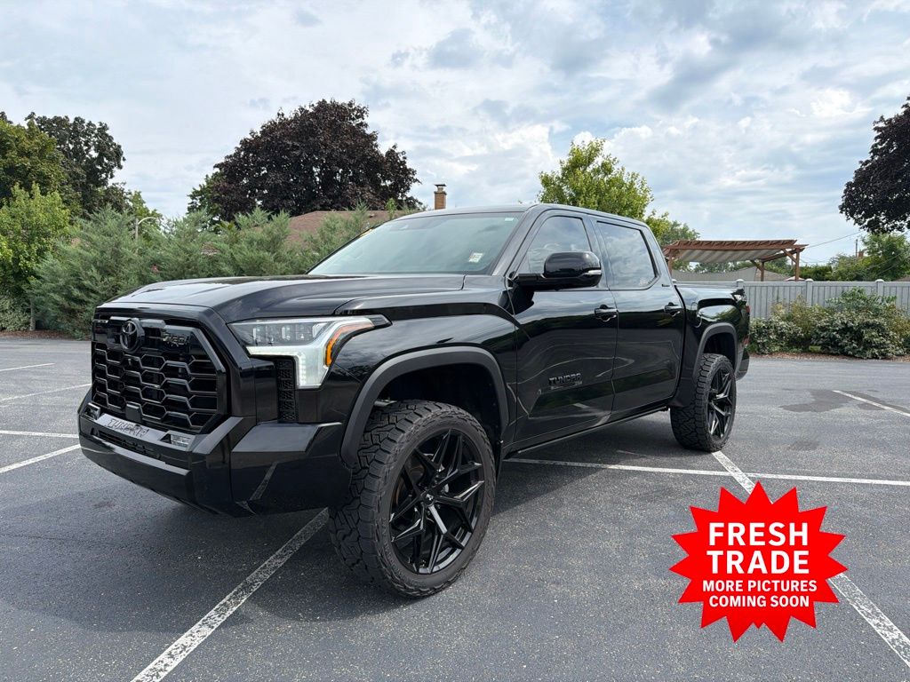 Midnight Black Metallic 2024 Toyota Tundra Pickup Truck Four-Wheel Drive Automatic