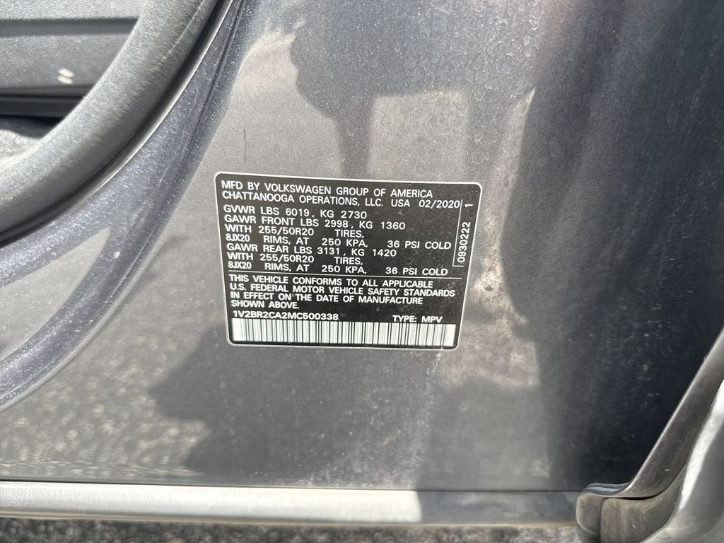 2021 Volkswagen Atlas SEL Gray at DeMontrond Mazda