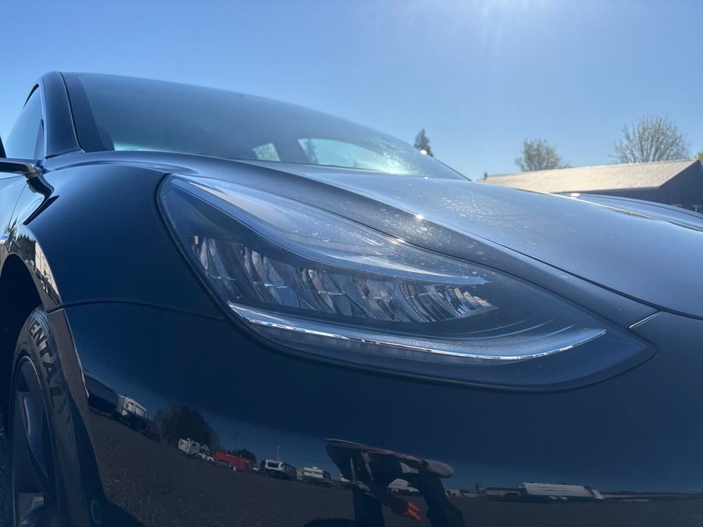 2018 Black Tesla Model 3 Long Range RWD Sedan
