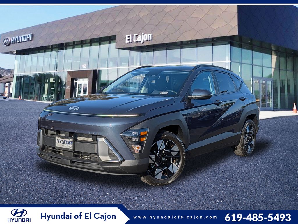 Denim Blue Pearl 2025 Hyundai Kona SUV / Crossover Front-Wheel Drive Continuously Variable Transmission