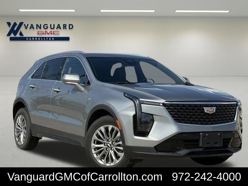 Argent Silver Metallic 2025 Cadillac XT4 SUV / Crossover Front-Wheel Drive 9-Speed Automatic