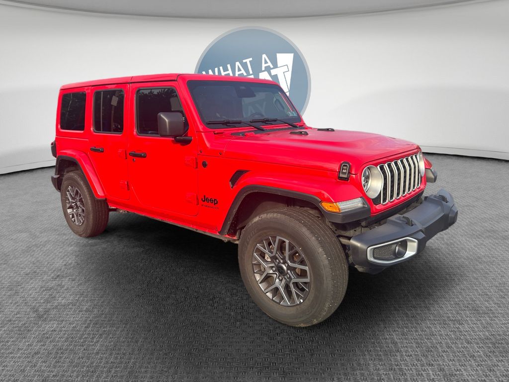 Firecracker Red Clearcoat 2026 Jeep Wrangler SUV / Crossover Four-Wheel Drive 8-Speed Automatic