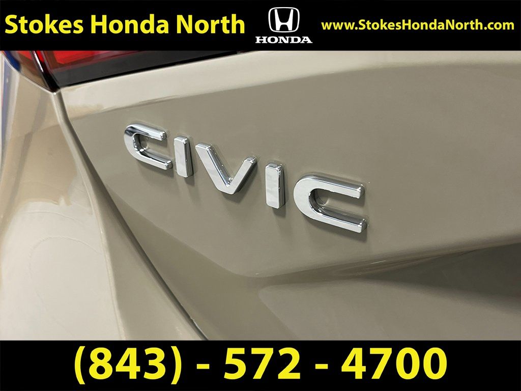 2026 Honda Civic Sport Tan at Stokes Honda North