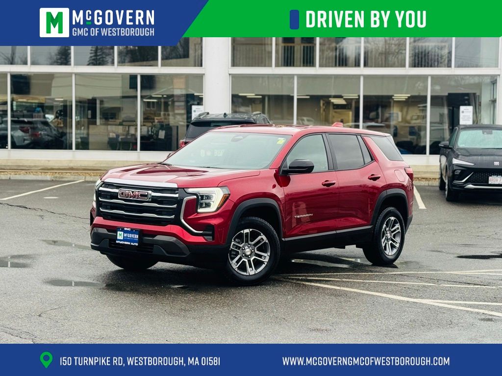 Volcanic Red Tintcoat 2025 GMC Terrain Elevation AWD SUV / Crossover Four-Wheel Drive 8-Speed Automatic Overdrive