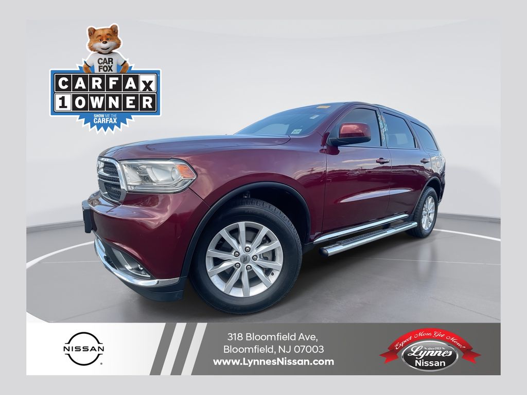 Red 2020 Dodge Durango SXT Plus AWD SUV / Crossover All-Wheel Drive 8-Speed Automatic