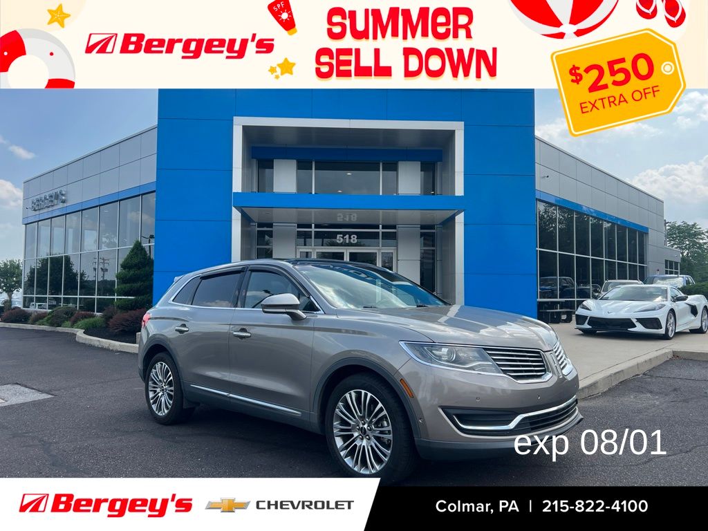 Luxe Metallic 2017 Lincoln MKX SUV / Crossover All-Wheel Drive 6-Speed Automatic