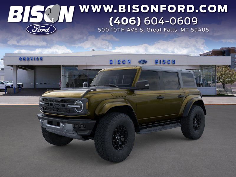 Shelter Green Metallic 2025 Ford Bronco Raptor 4WD SUV / Crossover Four-Wheel Drive Automatic