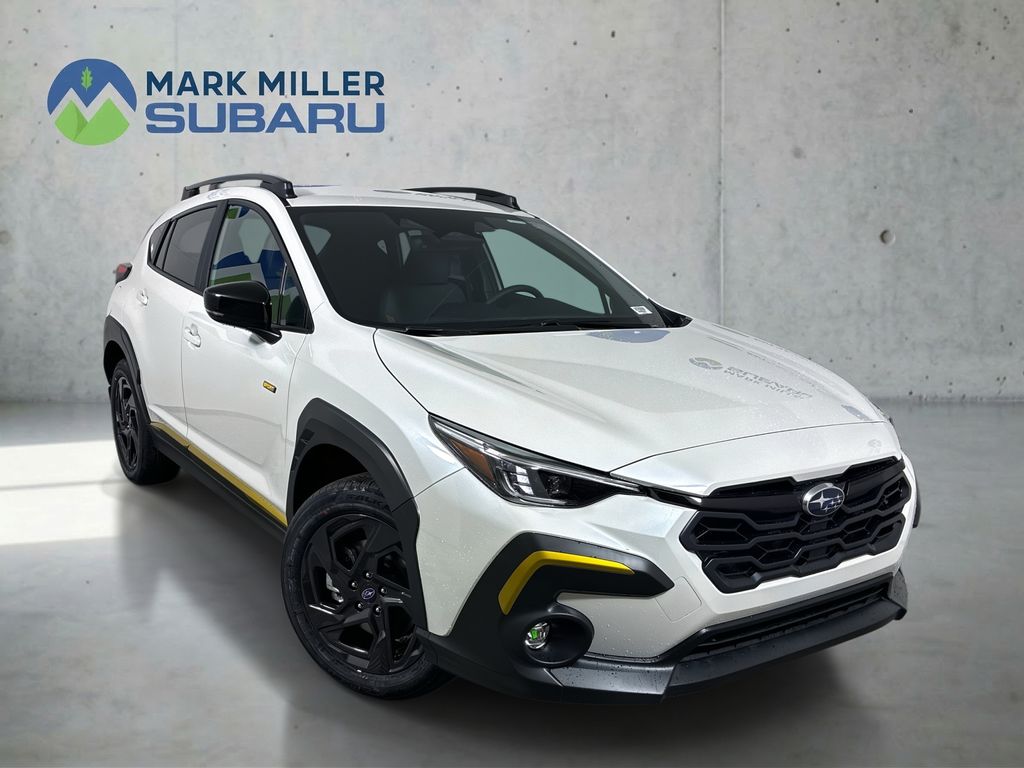 Crystal White Pearl 2026 Subaru Crosstrek Sport AWD SUV / Crossover All-Wheel Drive Continuously Variable Transmission