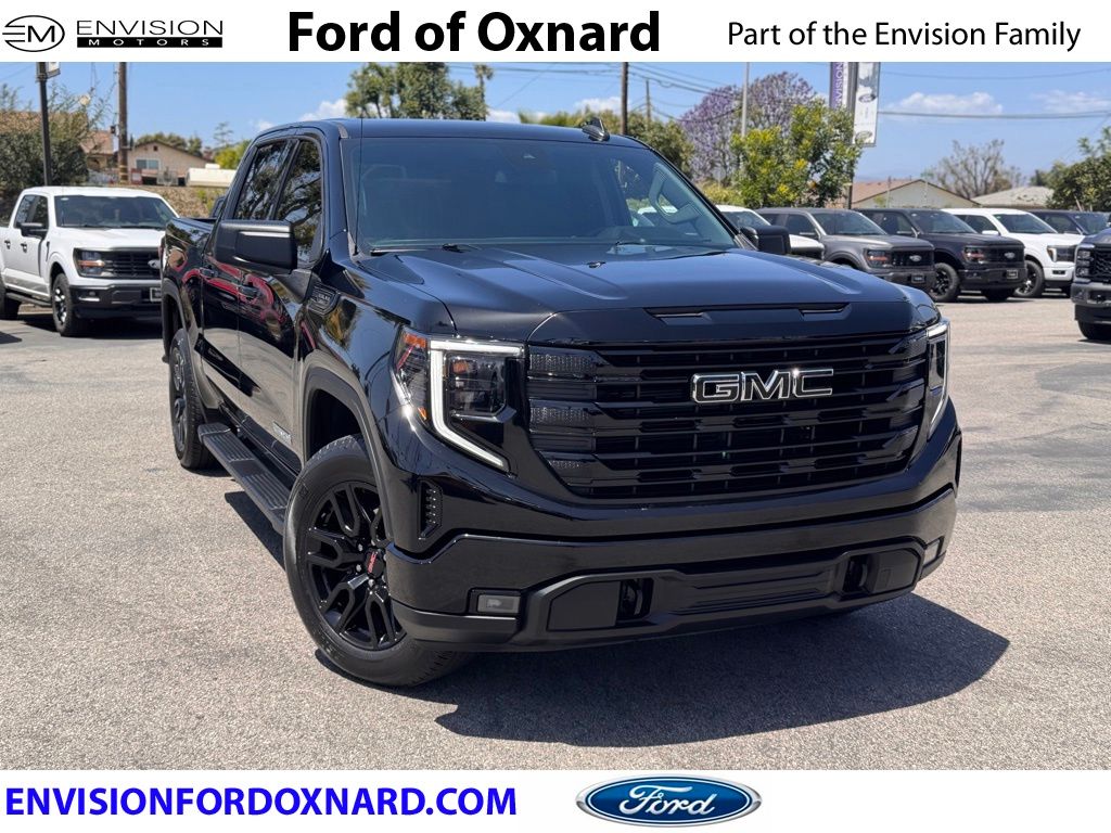 Onyx Black 2023 GMC Sierra 1500 Elevation Crew Cab RWD Pickup Truck 4X2 Automatic