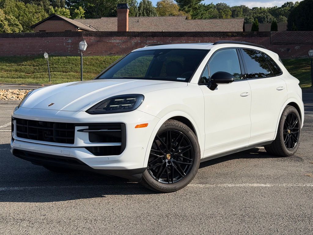 Carrara White Metallic 2024 Porsche Cayenne SUV / Crossover All-Wheel Drive 8-Speed Automatic