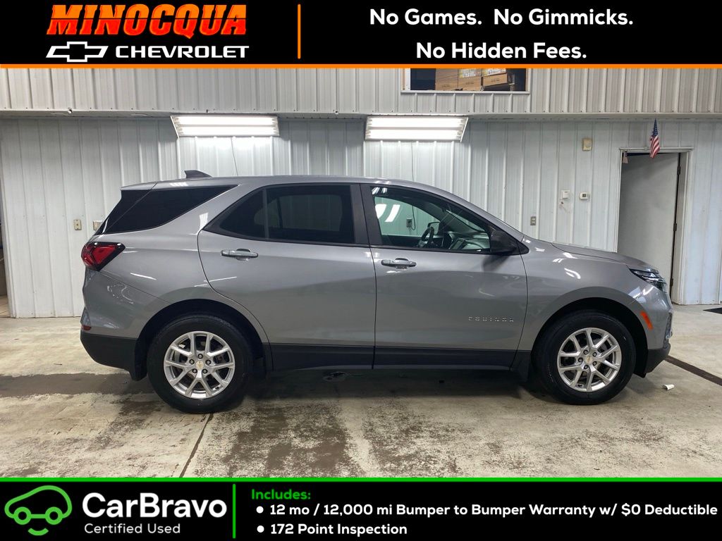 Sterling Gray Metallic 2024 Chevrolet Equinox SUV / Crossover Four-Wheel Drive 6-Speed Automatic Overdrive