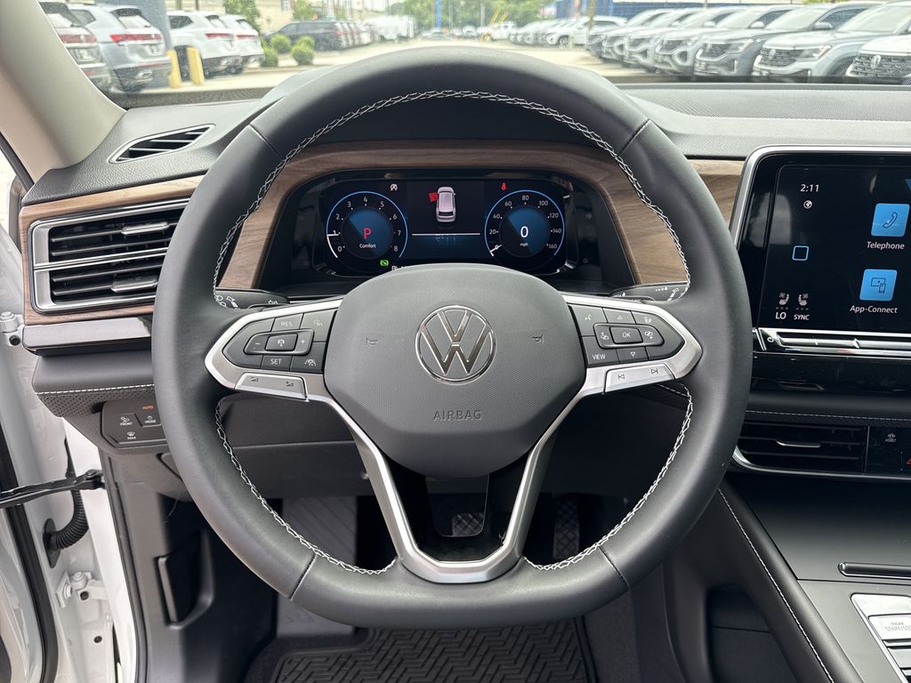 2026 Volkswagen Atlas SE White at DeMontrond Auto Country