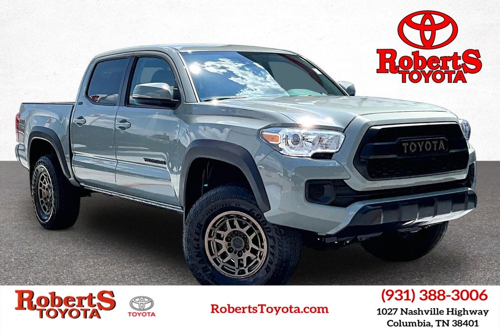 Lunar Rock 2023 Toyota Tacoma Pickup Truck Four-Wheel Drive 6-Speed Automatic