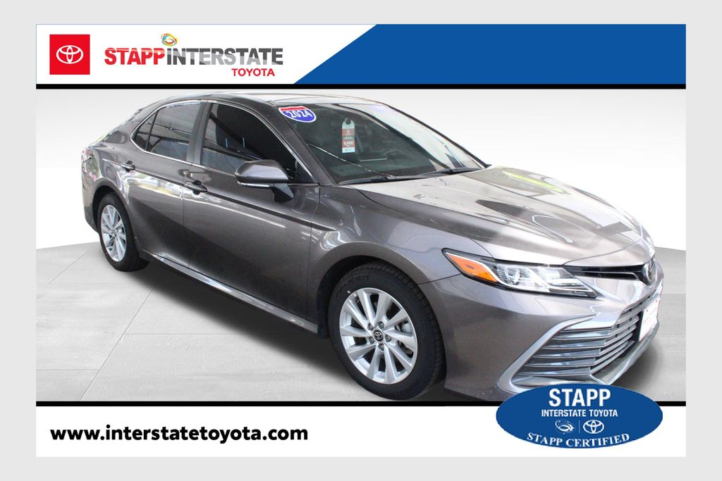Predawn Gray Mica 2024 Toyota Camry Sedan Front-Wheel Drive 8-Speed Automatic