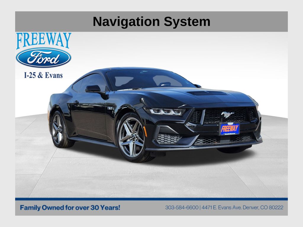 Shadow Black 2024 Ford Mustang GT Premium Fastback RWD Coupe Rear-Wheel Drive Automatic