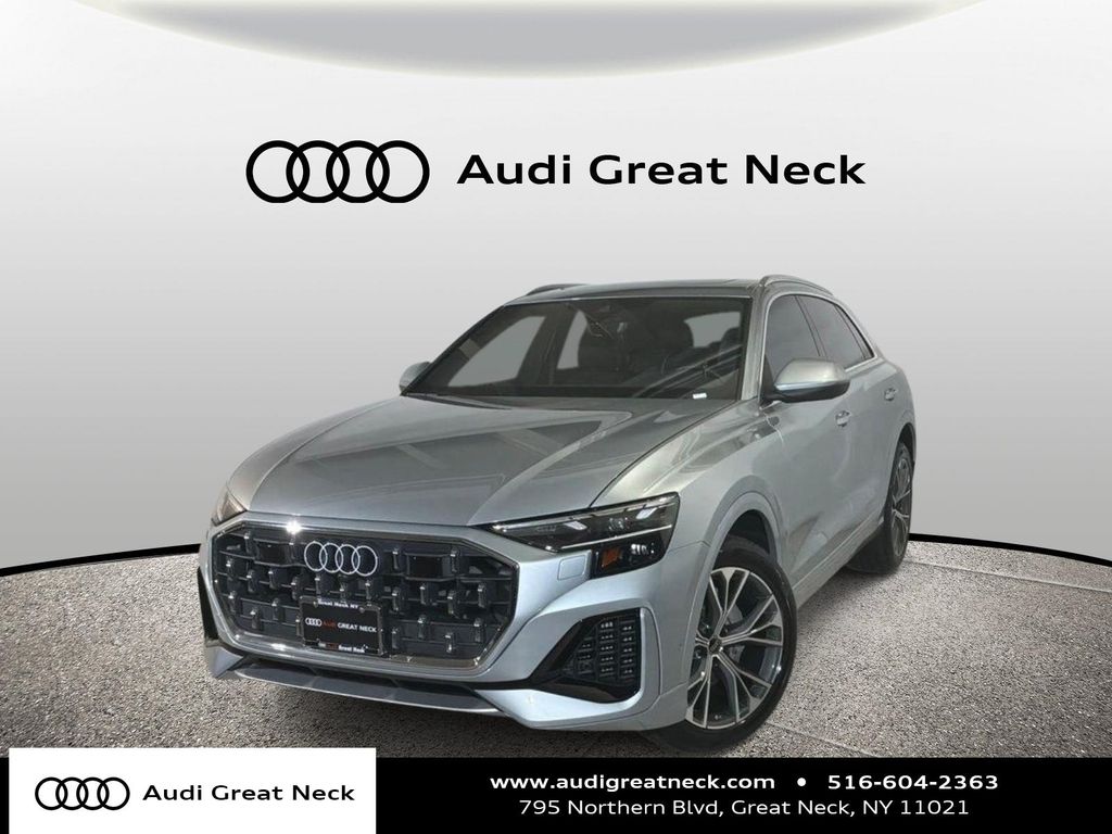 Satellite Silver Metallic 2025 Audi Q8 quattro Premium 55 TFSI SUV / Crossover All-Wheel Drive 8-Speed Automatic
