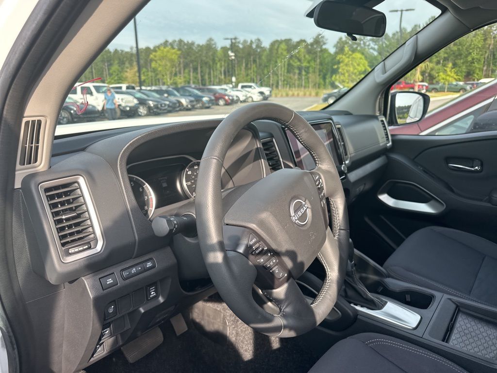 2024 Glacier White Nissan Frontier SV RWD Truck