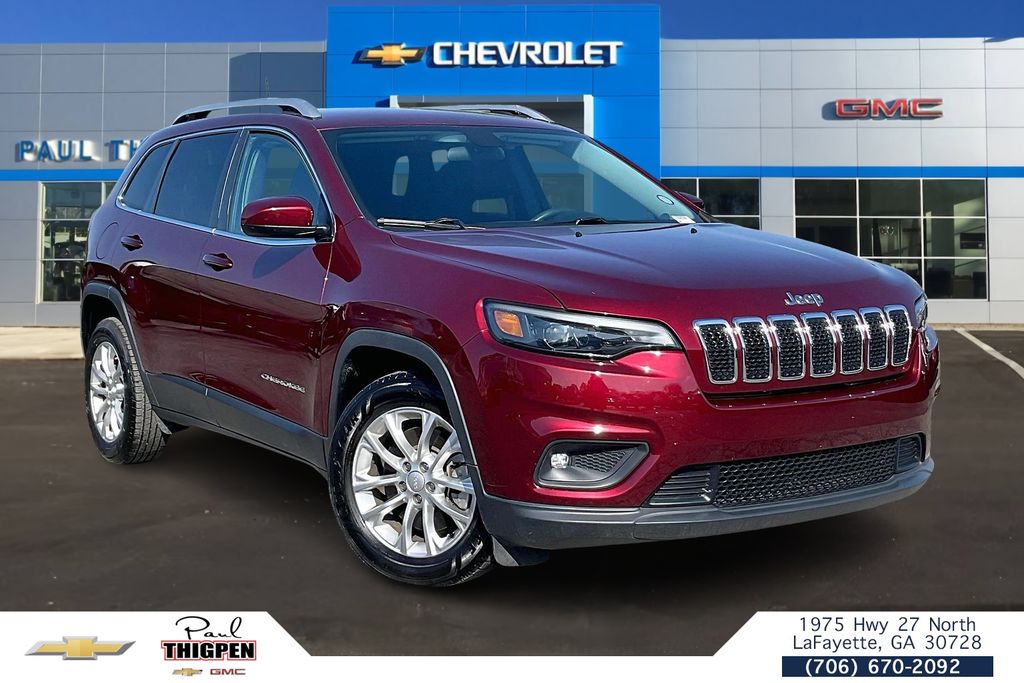 Velvet Red Pearlcoat 2019 Jeep Cherokee Latitude FWD SUV / Crossover Front-Wheel Drive 9-Speed Automatic