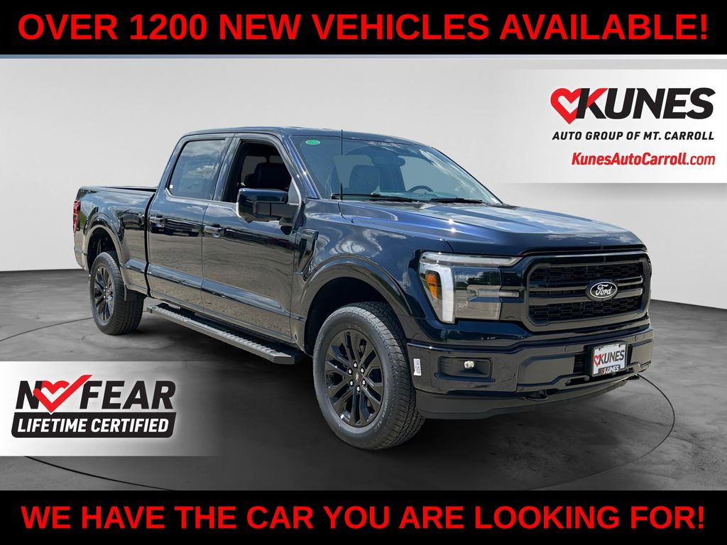Blue Metallic 2026 Ford F-150 Pickup Truck Four-Wheel Drive Automatic