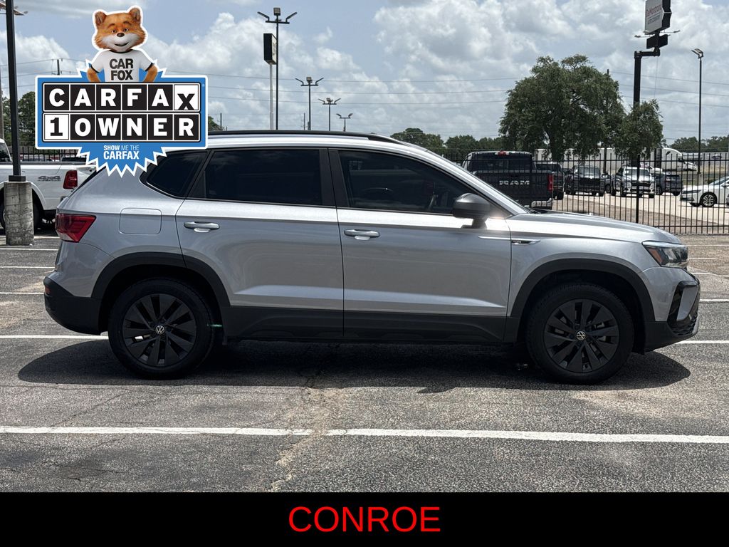 2023 Volkswagen Taos 1.5T S Silver at Classic Elite Chevrolet Sugar Land