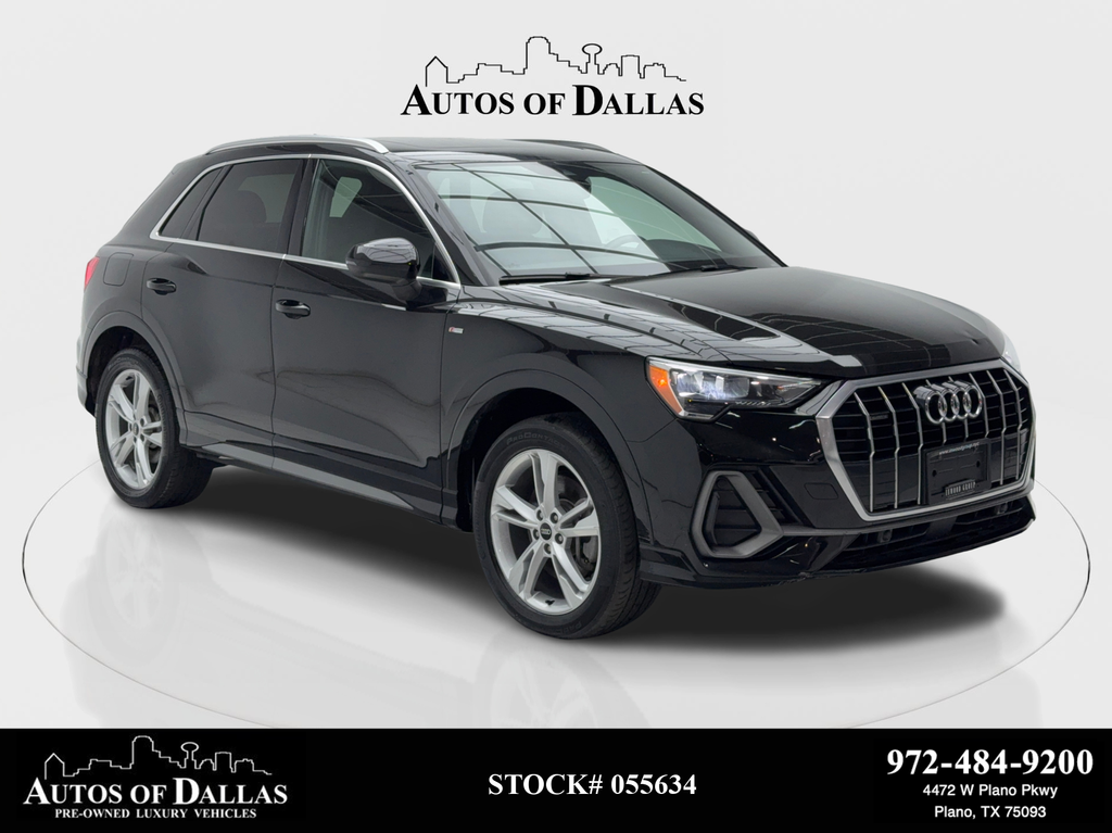 Black Metallic 2021 Audi Q3 quattro Premium S Line 45 TFSI SUV / Crossover All-Wheel Drive 8-Speed Automatic