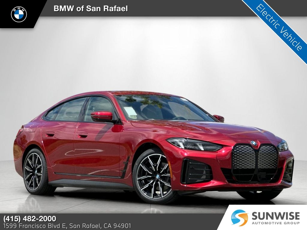 Vegas Red Metallic 2026 BMW i4 Sedan Rear-Wheel Drive Automatic