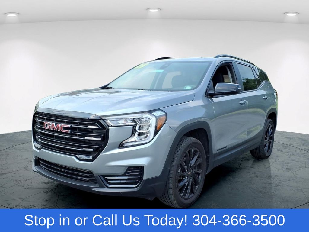 Sterling Metallic 2023 GMC Terrain SUV / Crossover All-Wheel Drive 9-Speed Automatic