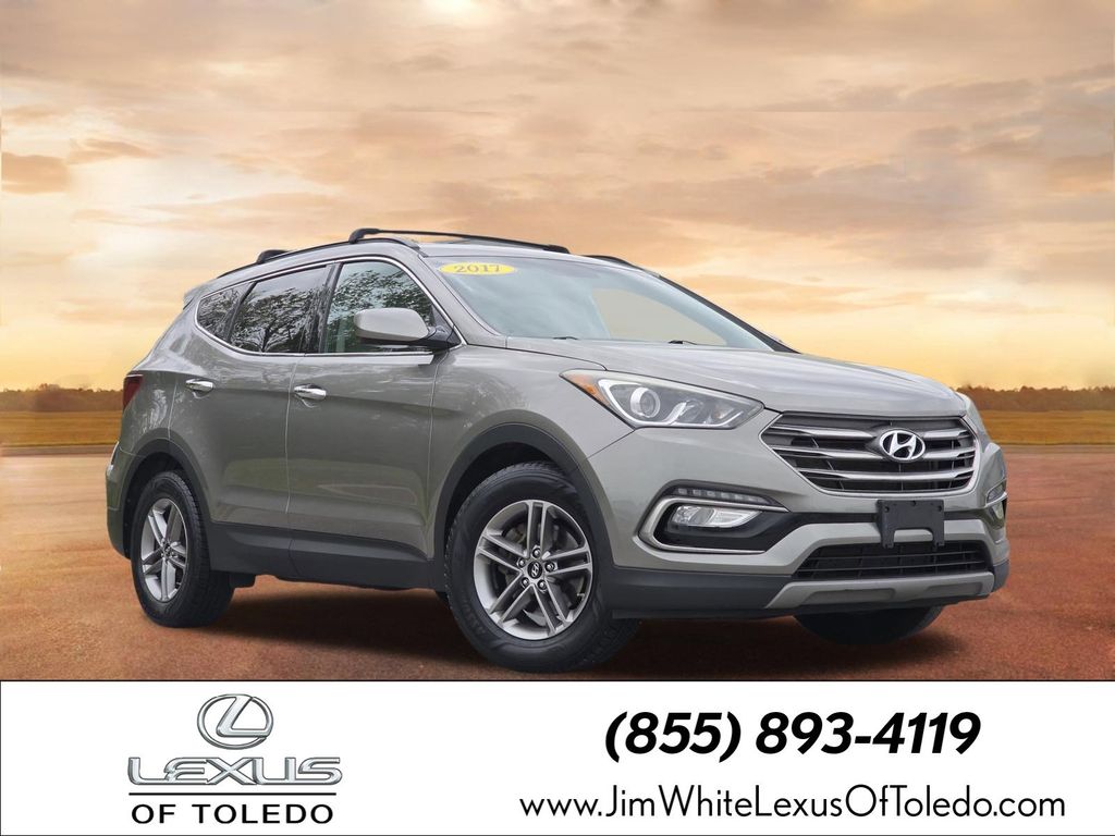 Mineral Gray 2017 Hyundai Santa Fe Sport 2.4L AWD SUV / Crossover All-Wheel Drive 6-Speed Automatic