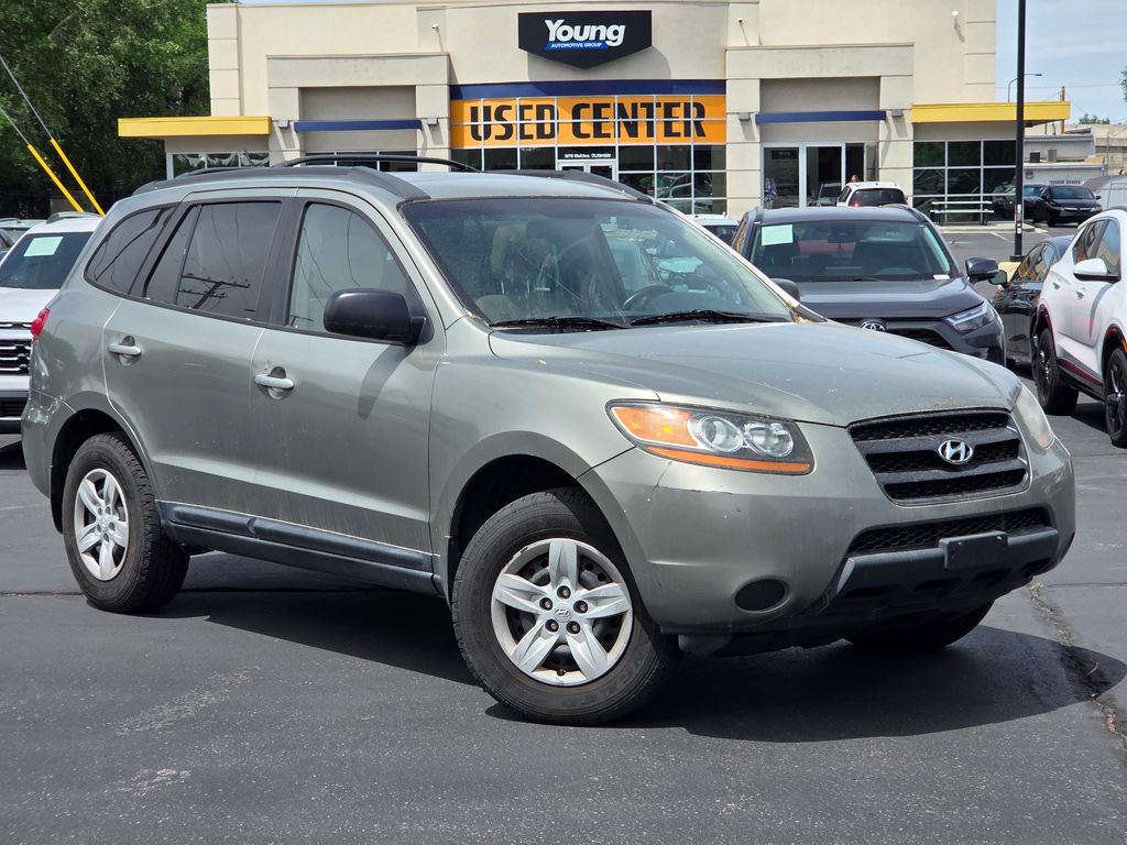 Brown (Natural Khaki Metallic) 2009 Hyundai Santa Fe 2.7L GLS AWD SUV / Crossover All-Wheel Drive 4-Speed Automatic