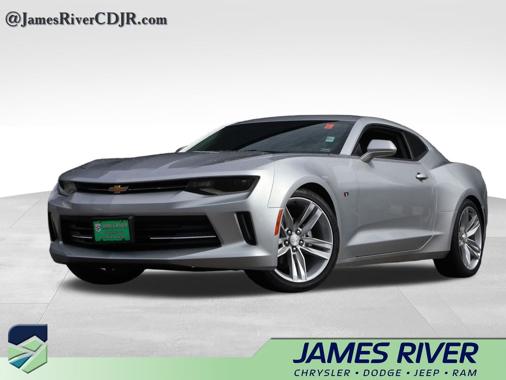 Silver Ice Metallic 2017 Chevrolet Camaro 1LT Coupe RWD Coupe Rear-Wheel Drive 8-Speed Automatic