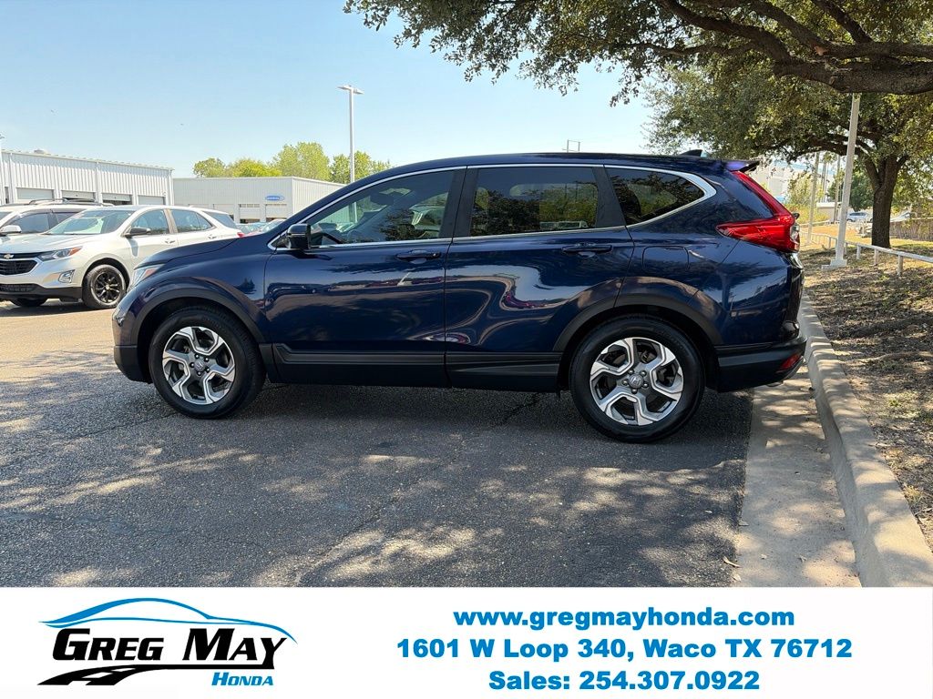 2019 Honda CR-V EX-L Blue at Greg May Honda
