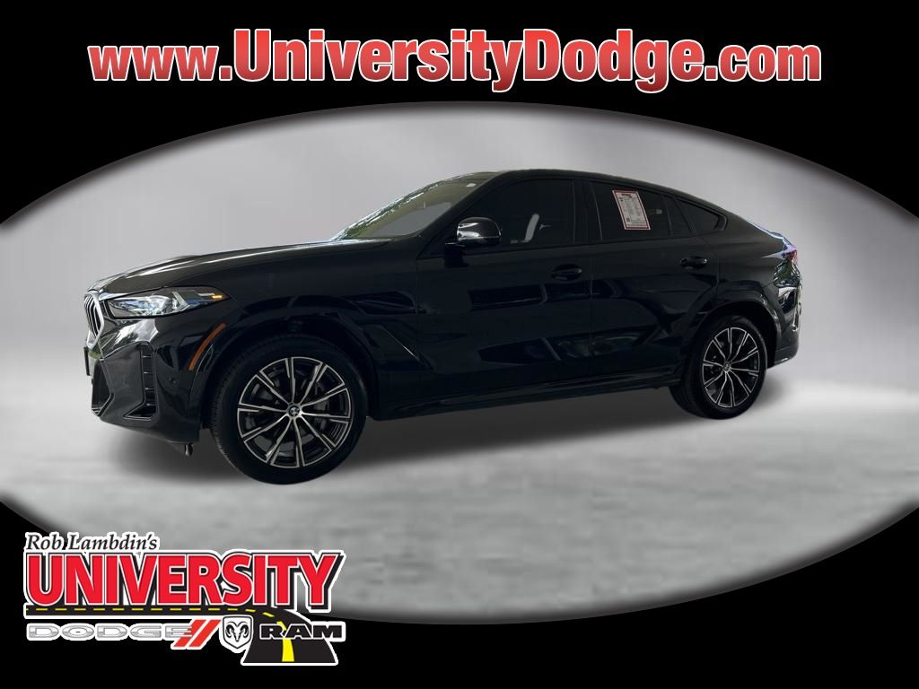 Black Sapphire Metallic 2026 BMW X6 SUV / Crossover All-Wheel Drive 8-Speed Automatic