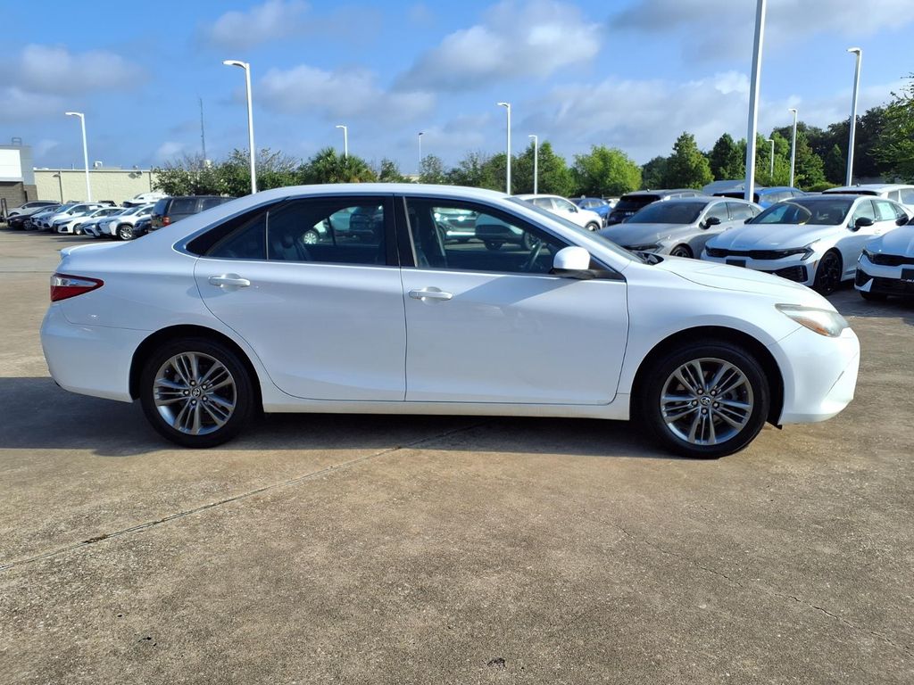 2017 Toyota Camry SE White at Monument Chevrolet