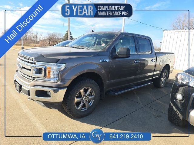 Stone Gray Metallic 2020 Ford F-150 XLT SuperCrew LB 4WD Pickup Truck Four-Wheel Drive Automatic