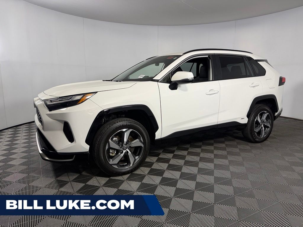 Ice Cap 2025 Toyota RAV4 Plug-in Hybrid SUV / Crossover All-Wheel Drive Continuously Variable Transmission