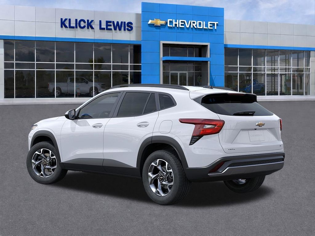 2026 Chevrolet Trax LT White at Klick Lewis Buick Chevrolet