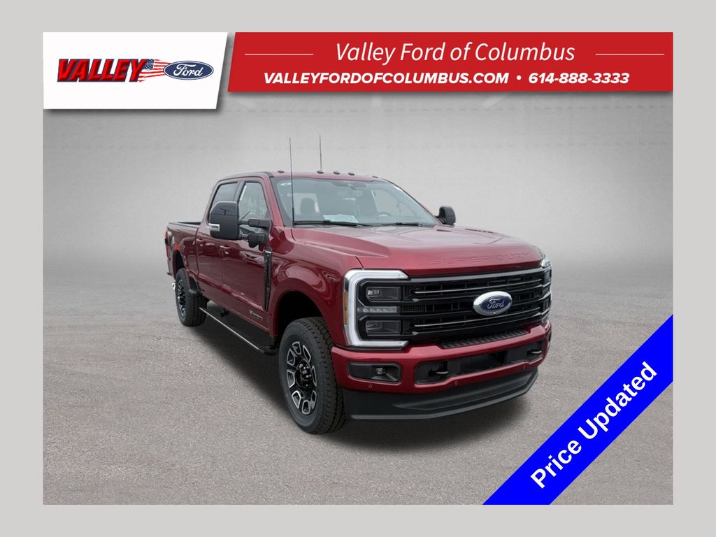Ruby Red Metallic 2026 Ford F-250 Super Duty Pickup Truck Four-Wheel Drive Automatic