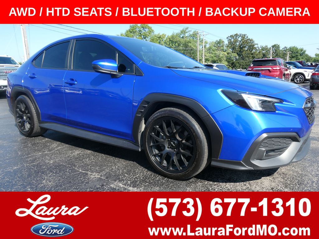 WR Blue Pearl 2023 Subaru WRX Sedan All-Wheel Drive 6-Speed Manual